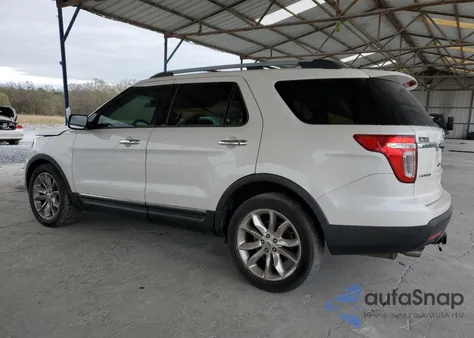 2015 Ford Explorer Limited из США, поврежденный, VIN 1FM5K7F88FGC57215